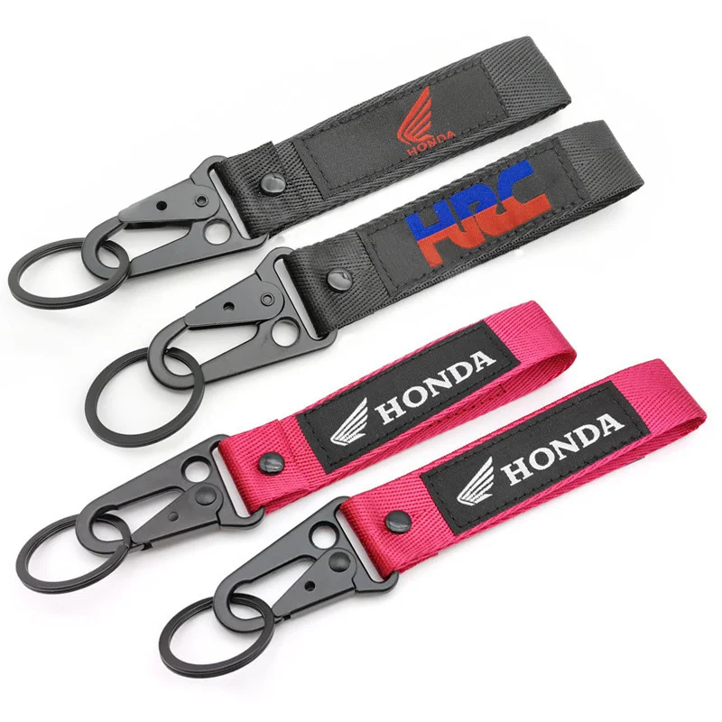 Нейлоновая ткань вышивка шитье подвеска на брелок мотоцикла для honda