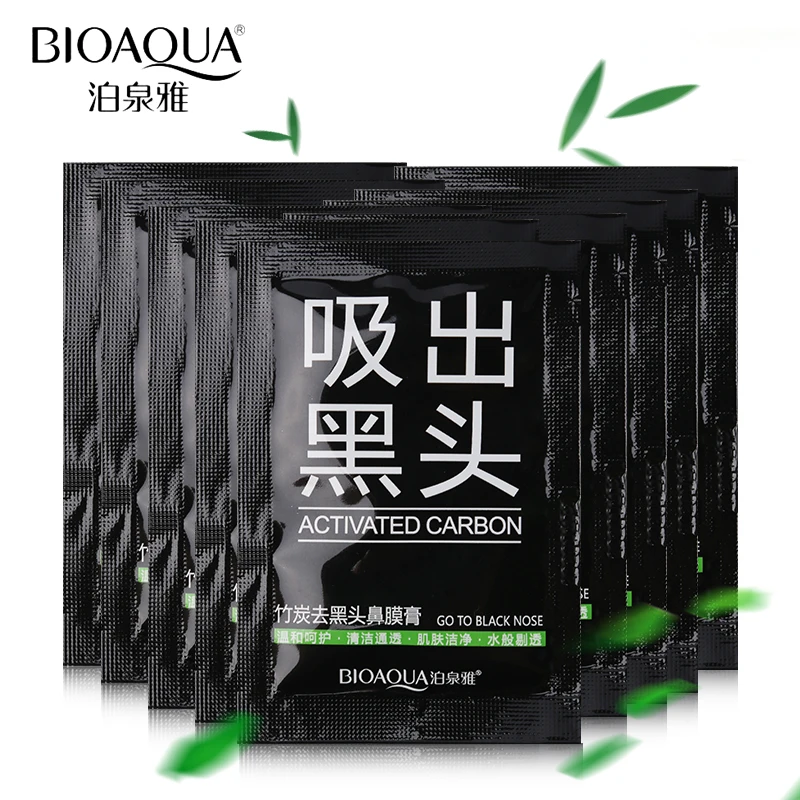 30 шт./лот уход за лицом BIOAQUA маска для удаления черных точек в носу минералы