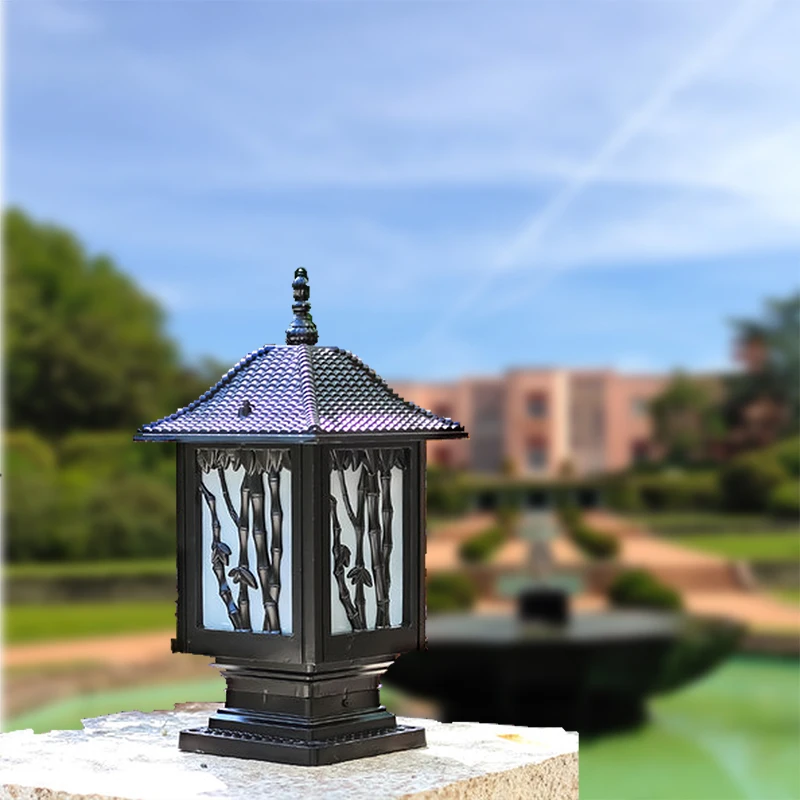 Настольная лампа в европейском стиле для улицы Ландшафтная настенная виллы