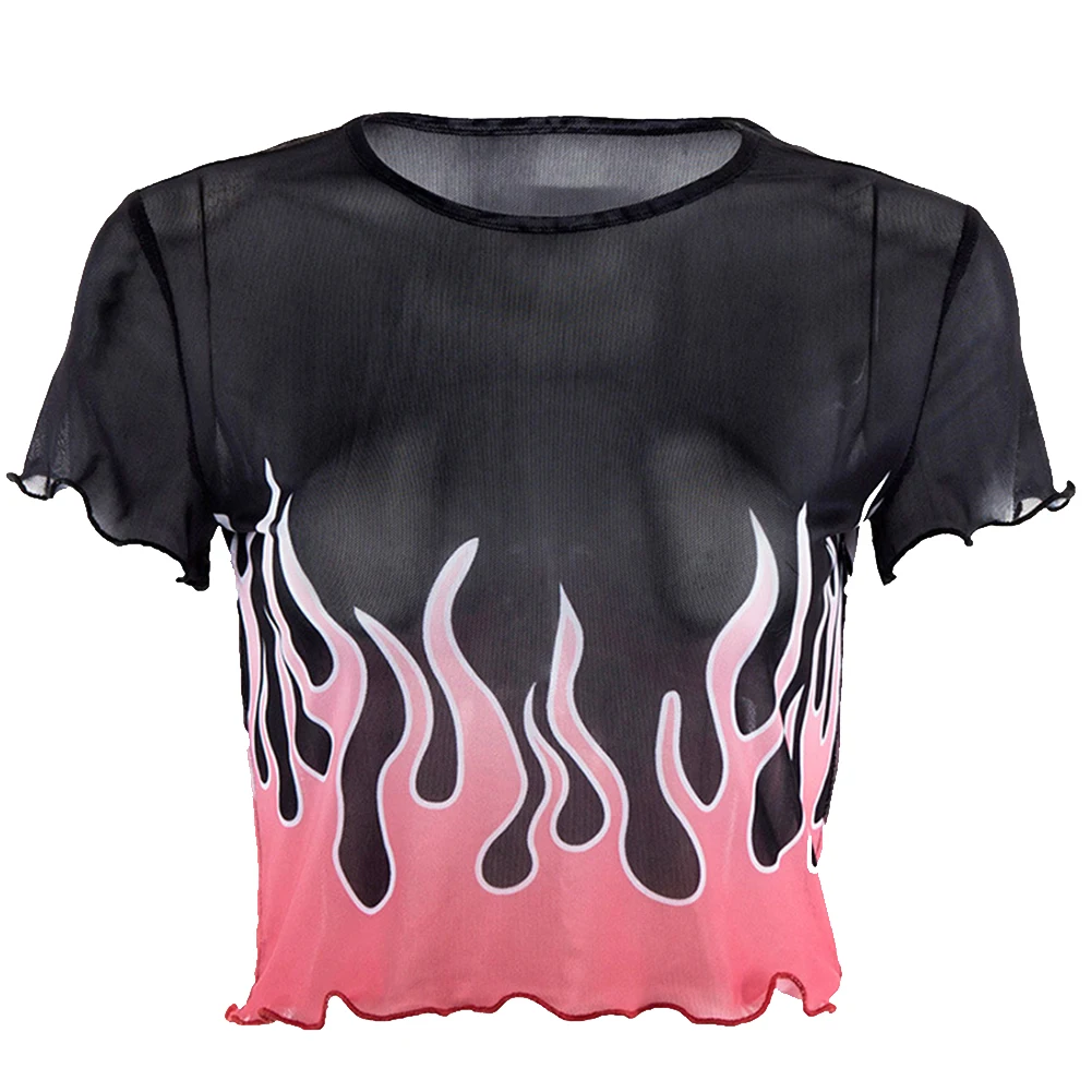 Летний привлекательный короткий рукав облегающий женский укороченный топ с