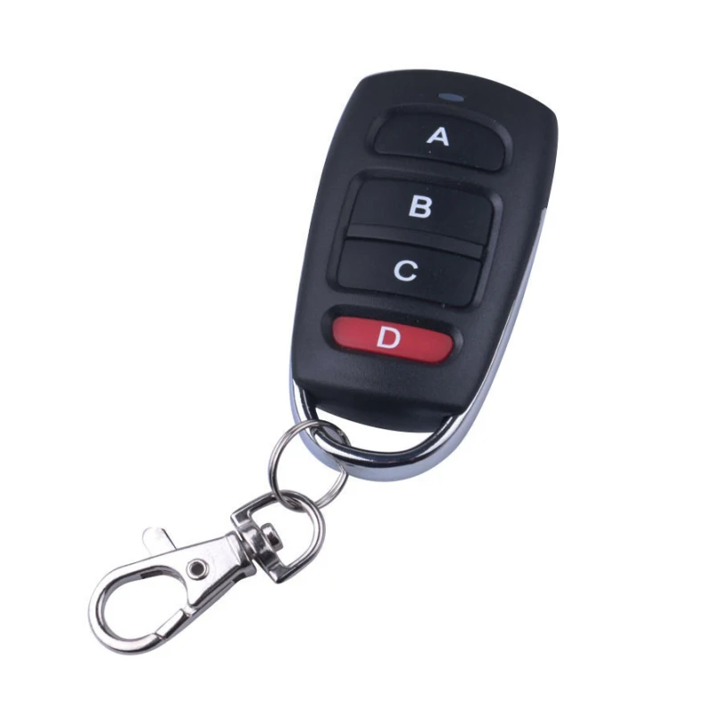 

1PC 433MHz Copy Remote Controller 4 Channe Garage Gate Door Opener Remote Control Duplicator Clone Cloning Code Car Key