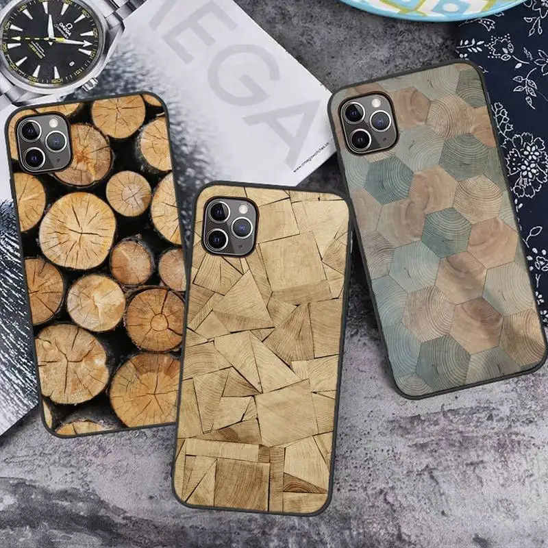 

wood textures Custom Phone Case for iPhone 7 8 11 12 Pro X XS XR Samsung A S 6 7 9 10 51 70
