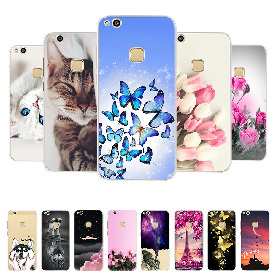 Case For Huawei P10 Lite Case Cover Silicone Phone bag for huawei P10 lite Case fundas protector back cover For huawei P10lite
