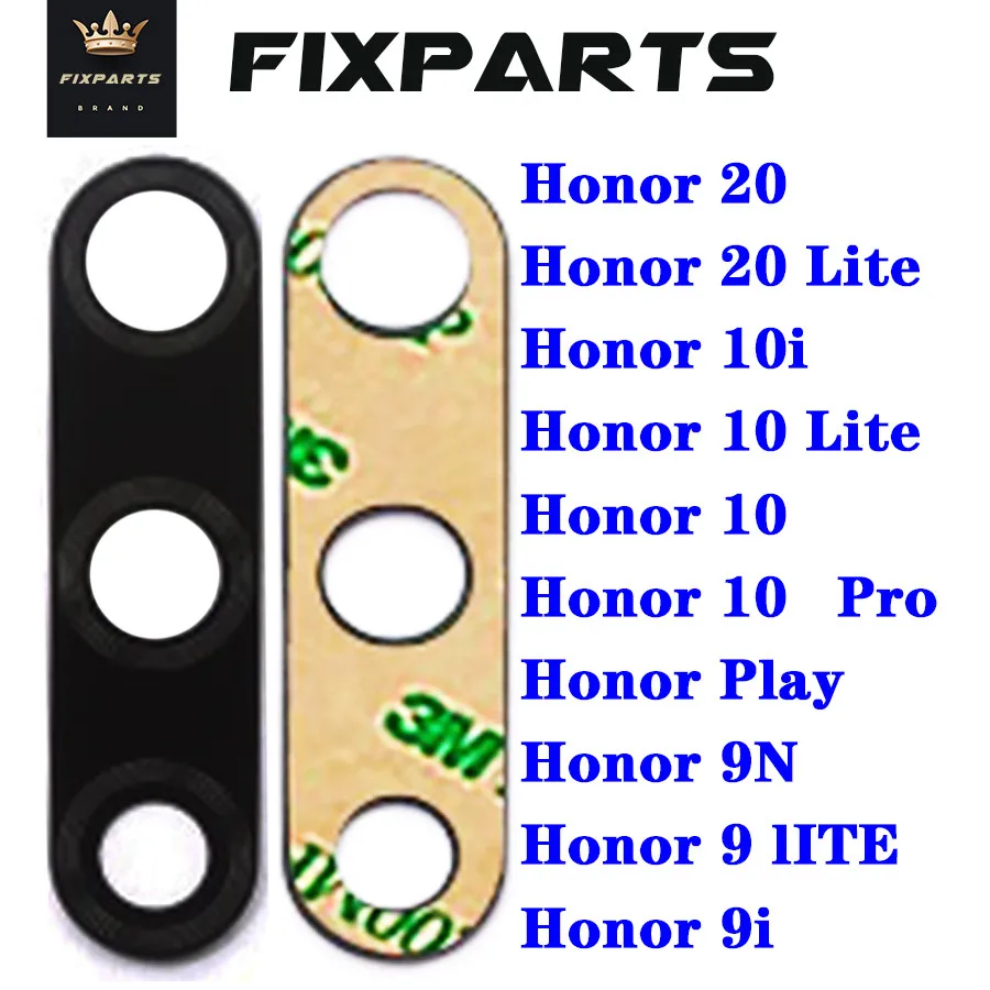 

Original Rear Back Camera Lens Glass Replacement for Huawei Honor 20 Pro Lite 10i 10 Play Honor 9 Lite 9X Honor Play 3 3E 20i