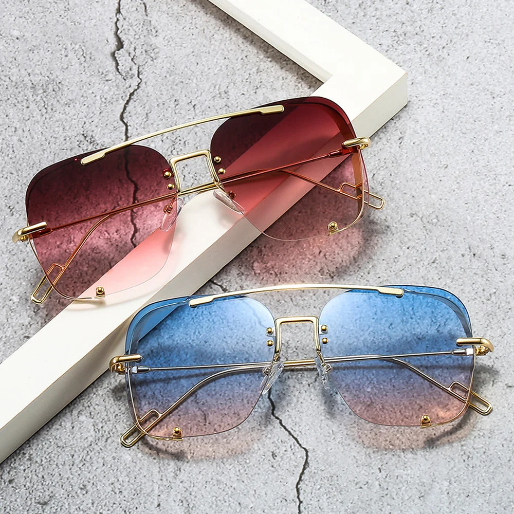 

Personality Hollow out Steampunk Sunglasses for Female Male 2021 Fashion Retro Big Frame Square Sun Glasses Women Shades Glasses
