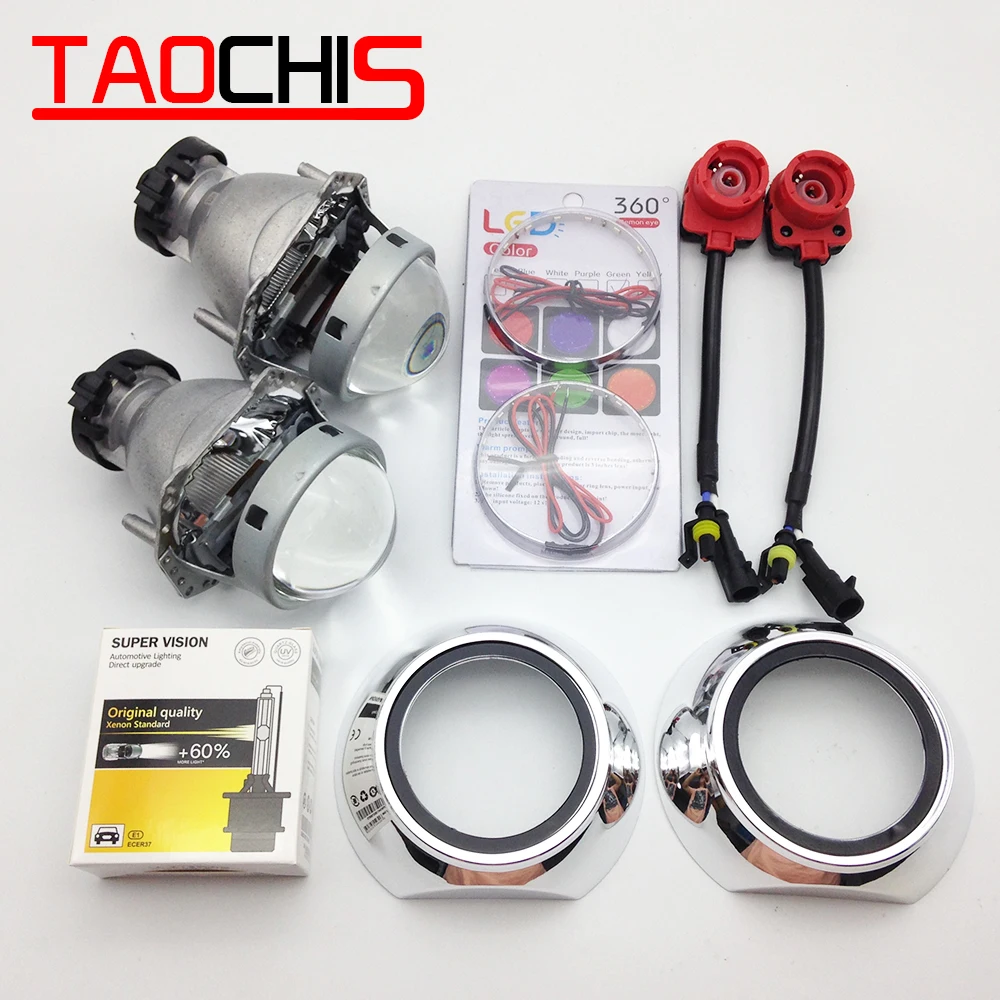 Комплект Ксеноновых линз для прожектора TAOCHIS Hella 3R G5 лампа HID Биксеноновая D2S D1S D3S