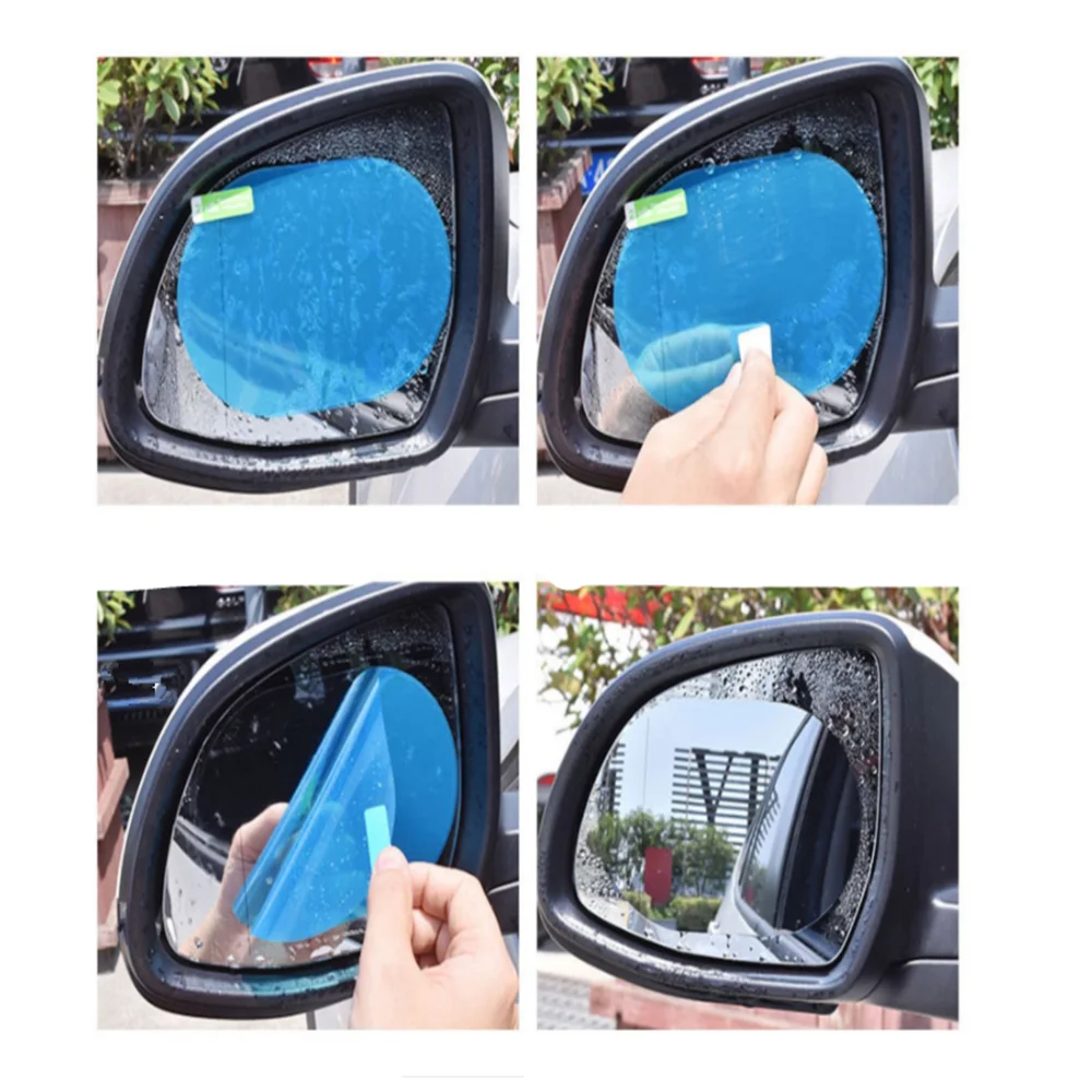 Car Glass Rain Proof Film Sticker for Mitsubishi motors asx lancer 10 9 x outlander xl pajero sport 4 l200 carisma | Автомобили и