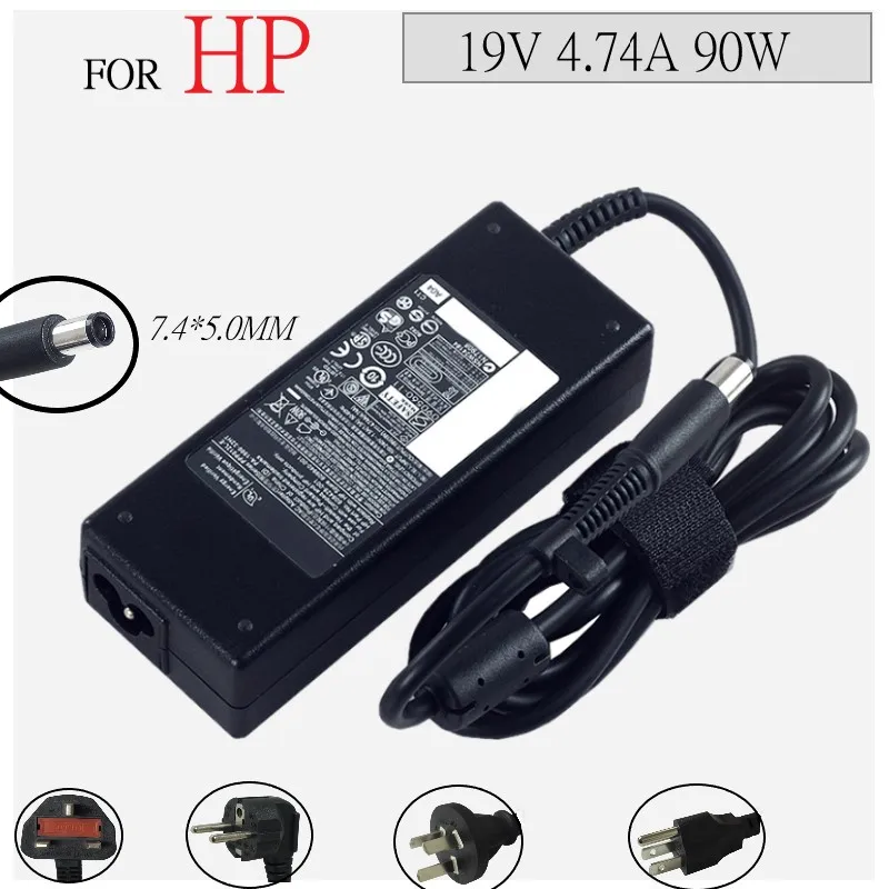 

original 90W 19V 4.74A Replacements AC Laptop Adapter Charger Fit for HP Pavilion DV4 DV5 DV7 G60 Notebook replacements Adapter