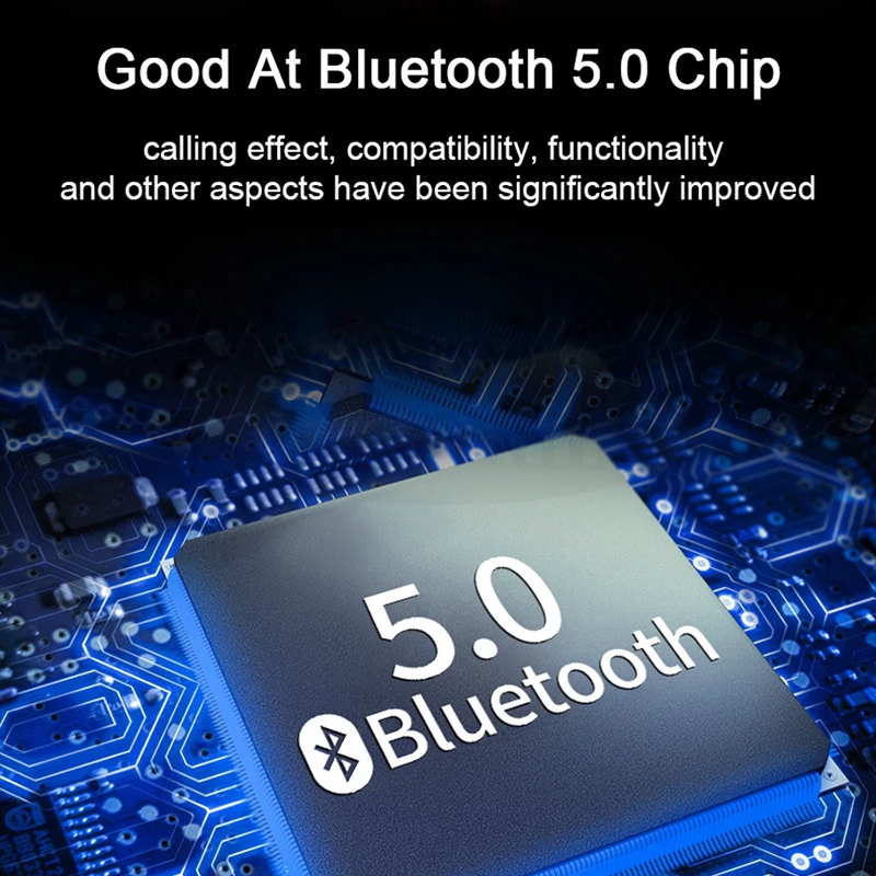 Bluetooth наушники, беспроводные Bluetooth 5,0, Спортивная гарнитура, двойные динамические гибридные высококачественные стерео наушники для Xiaomi Iphone