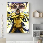 Постеры One Piece Wanted, Луффи Зоро, Санджи, нами, постеры из мелованной бумаги, украшение для дома, бумага для рисования бумага s, декор для спальни, без рамки