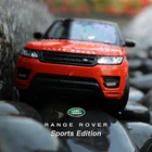 Модель автомобиля WELLY 1:24, Land Rover, Range Rover, Sport Edition, модель автомобиля из сплава, модель автомобиля, украшение, коллекция, подарок, игрушка, литье под давлением