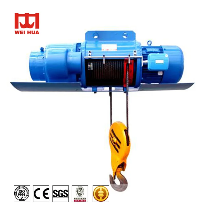 

Wire rope electric hoist with puller trade assurance competitive offer for mine material lifting block for sale