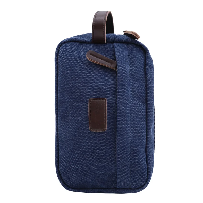 

Travel Canvas Cosmetic Bag Multifunction Handbag Ladies Mens Hand Bag