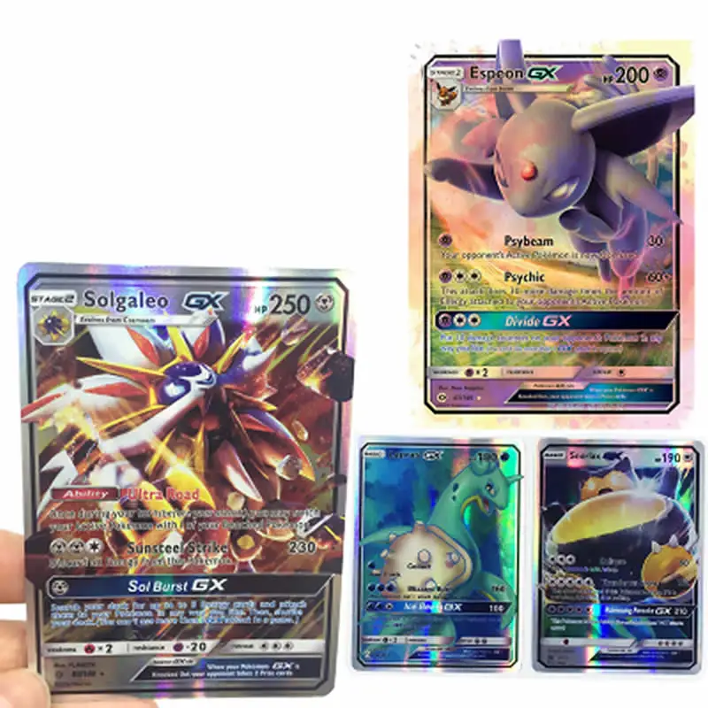Отправлено рандомно 20 фотографий TAKARA TOMY Pokemon Cards VMAX GX EX MEGA Booster Box английская
