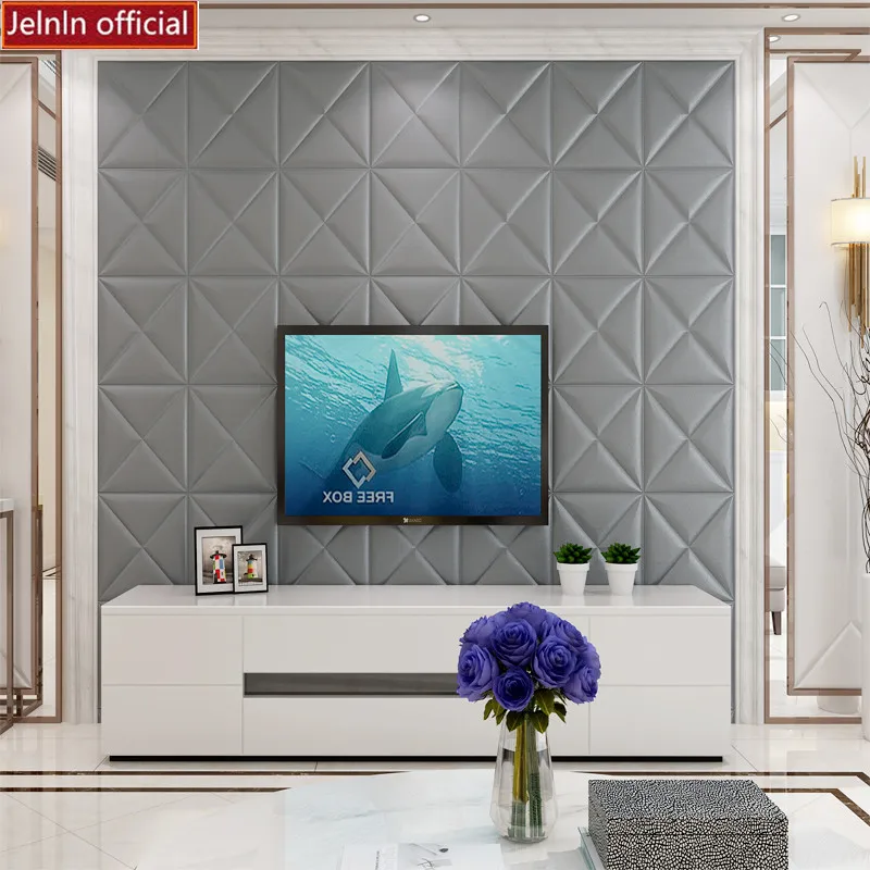 3d пенопластовые стерео настенные наклейки самоклеящиеся обои мягкая сумка для