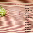 100 шт. квадратная прозрачная коробка Подарочная коробка для ювелирных изделий пластиковая коробка для хранения подарков игрушка для торта пластиковая коробка Ювелирная упаковка для демонстрации хранения