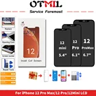 ЖК-дисплей RJ Incell для iPhone 12 Pro Max12 Pro12Miniс 3D сенсорным дигитайзером в сборе, без битых пикселей, ЖК-экран, сменный дисплей