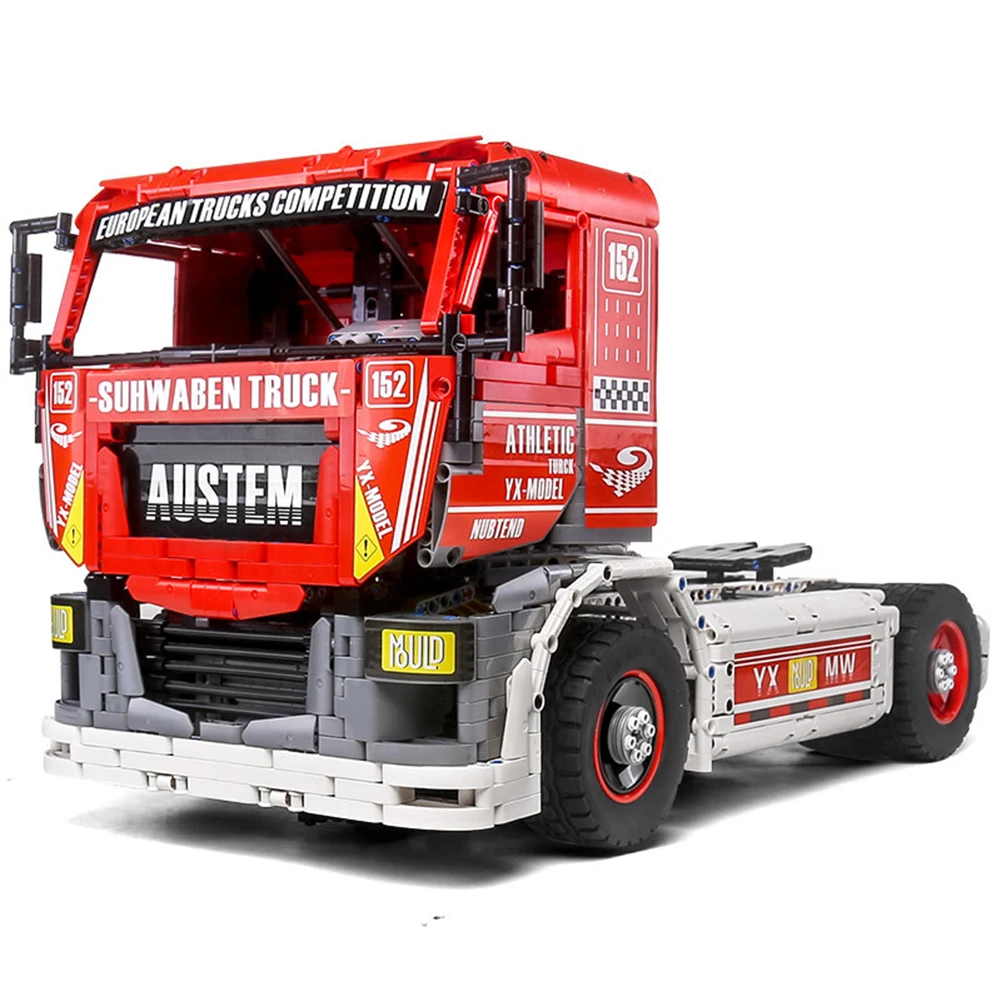 

Creator Expert Technic City 488 GTE Race Truck MkII 2638 pcs Formula Racing SUV RSR Moc Modular Bricks Model Building Blocks Toy