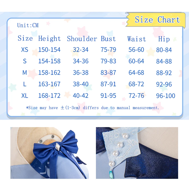 

ROLECOS Genshin Impact Jean Swimsuit Cosplay Costume Sea Breeze Dandelion Jean Qin Cosplay Costume Women Summer Swimwear Skins