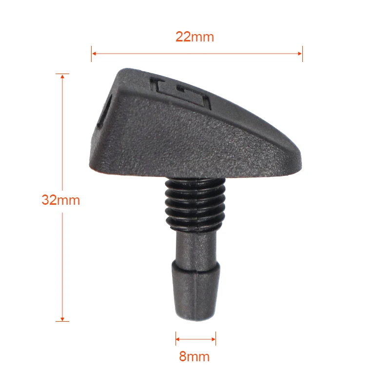 1/2 шт. Универсальный переднего лобового стекла автомобиля омывателя ветрового