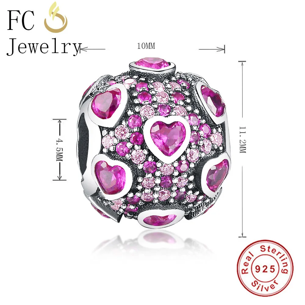 FC ювелирные изделия подходит для оригинального бренда шармы браслет 925