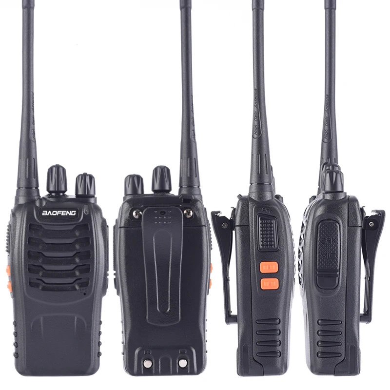 Baofeng 1 шт./2 шт. bf-888s иди и болтай Walkie Talkie “иди радиостанция UHF 400-470 МГц 16CH 888s CB радио BF