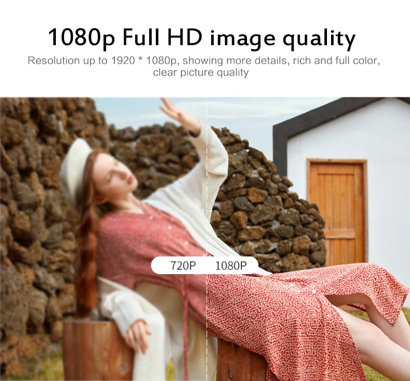 Беспроводная мини камера X6 1080P с Wi Fi и инфракрасным датчиком ночного видения