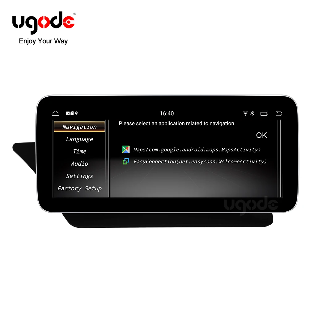 Ugode 2010 12 C207 A207 Android 9 0 экран автомобильный gps навигационная мультимедийная система