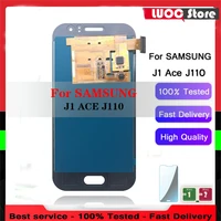 high quality super lcd display for samsung galaxy j1 ace j110 sm j110f j110h j110fm touch screen assembly digitizer adjustable