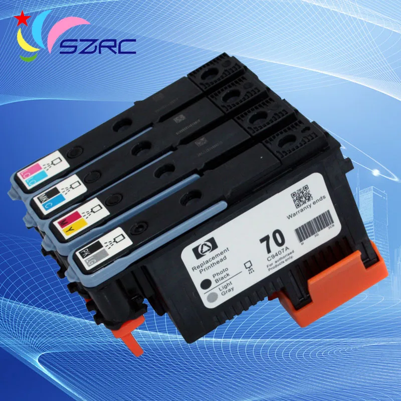 C9404A C9405A C9406A C9407A C9408A C9409A C9010A Печатающая головка для HP Z2100 Z3100 Z3200 Z5200 70 печатающая