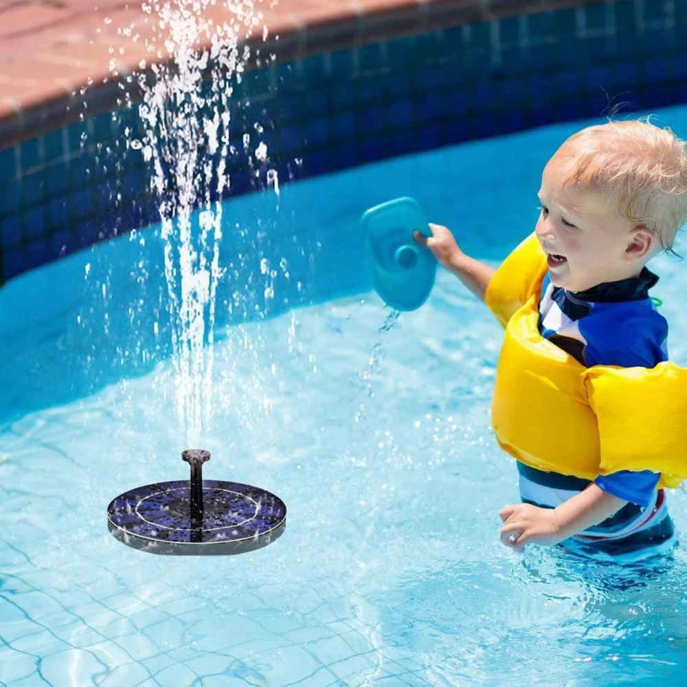 

Garden Solar Fountain For Pond Floating Fountains Decoration Pond Spitter Solar Plates Pool Garden Decoration Dropshipping