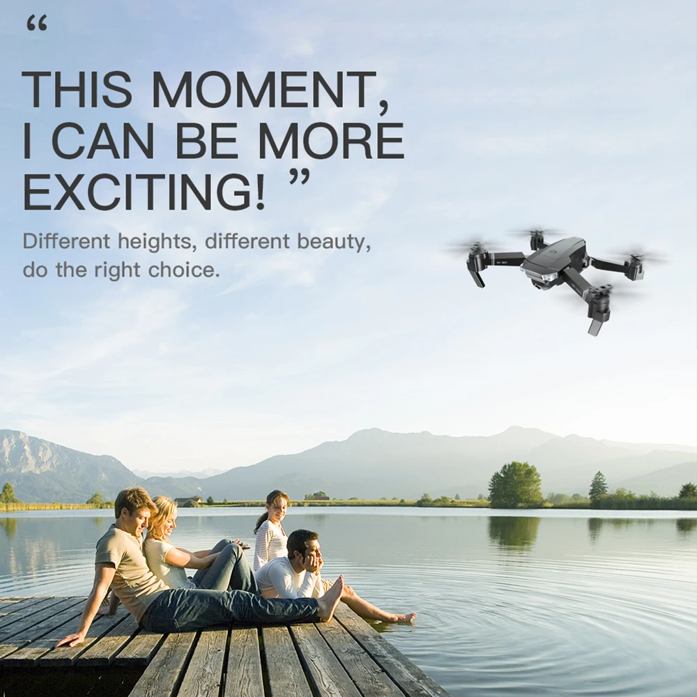 Hot SG901 Drone 4K Dual HD Camera WIFI FPV Optical Flow Foldable Quadcopter Professional Follow Me RC Helicopter Selfie Dron | Электроника