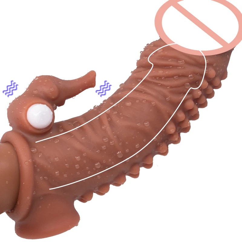 Многоразовые презервативы со слоном с пулей для увеличения мужского пениса