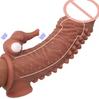 Многоразовые презервативы со слоном, презервативы с пулей для увеличения мужского пениса, толстый рукав для увеличения пениса, презервативы с шипами, интимные товары