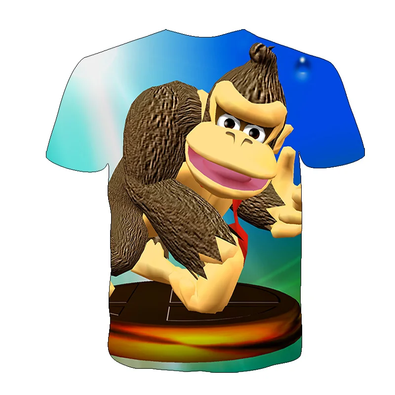 

Summer New Cute Cartoon 3D Printed Children's Clothing T-shirt Short Sleeved Personalized Oversize Tshirts Casual Top Clothing