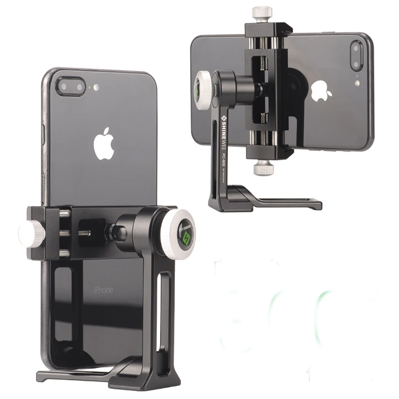 Алюминиевый Штатив для смартфона адаптер вертикальный видео Кронштейн зажим