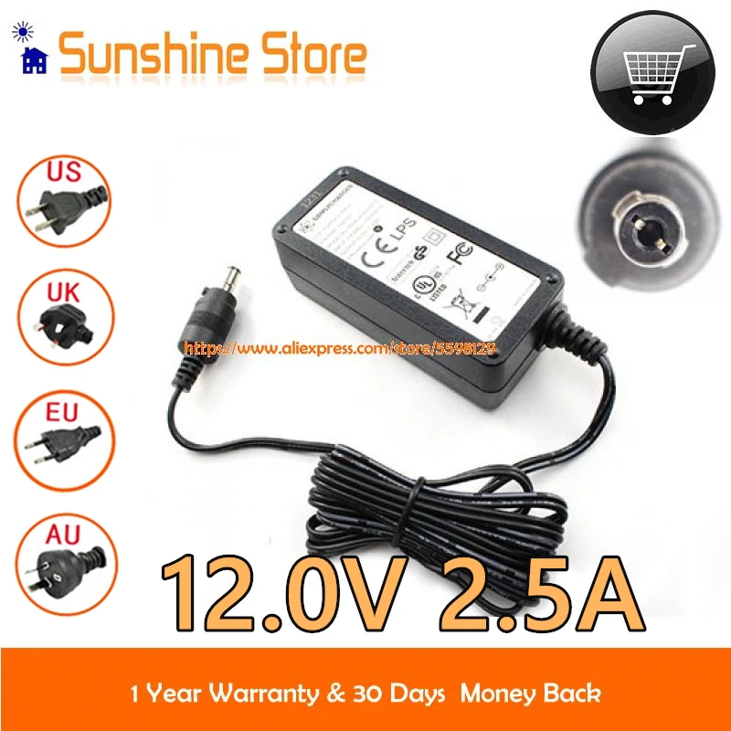 Nu40-8120250-i3 Nu40-8120250-l3 12.0v 2.5a 30w Power Supply 