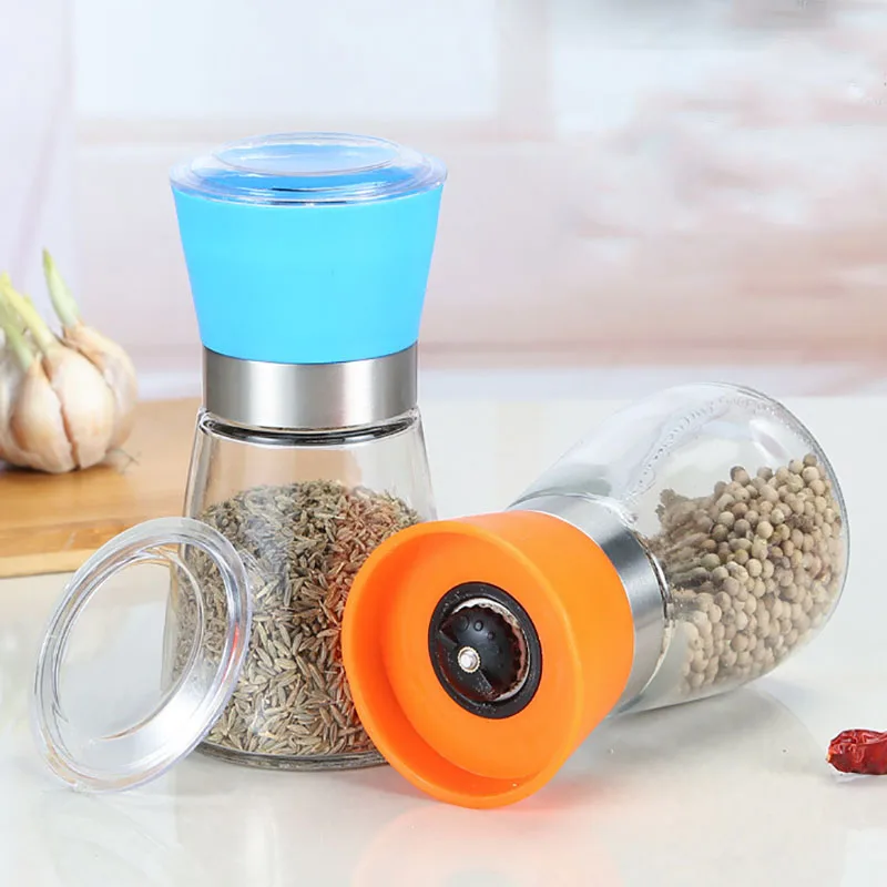 Новинка 2019 мельница для перца стеклянная соли и экологически чистые кухонные