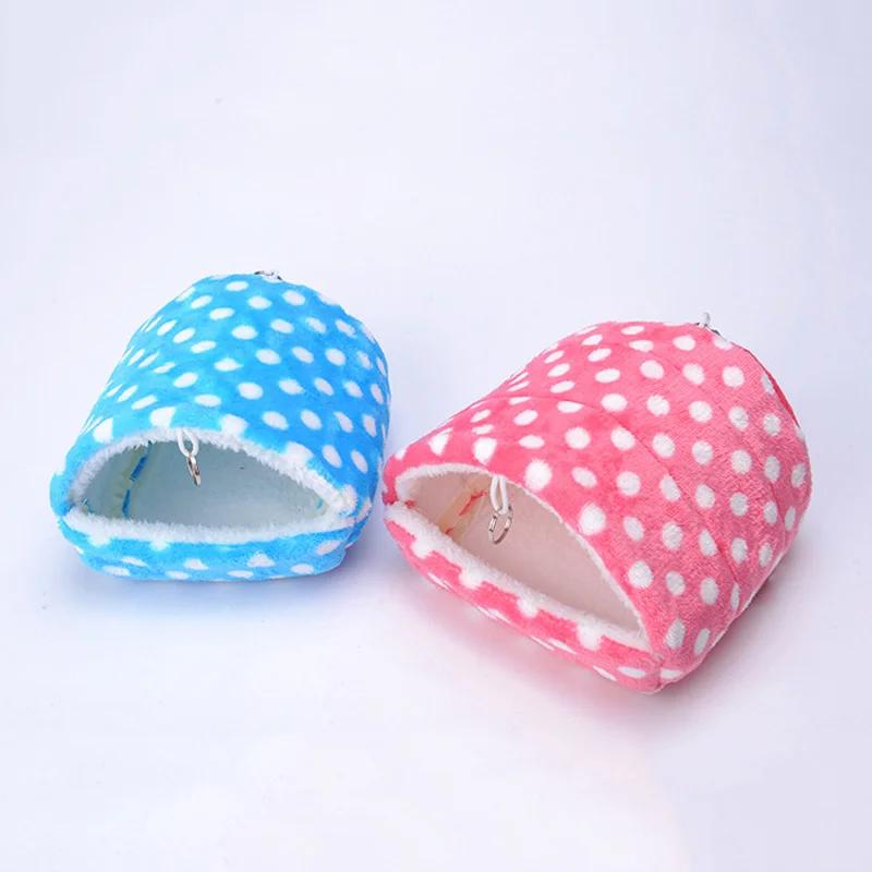 Хомяк Спящая кровать теплая мягкая белка Ежик кролик мыши гнездо маленькие