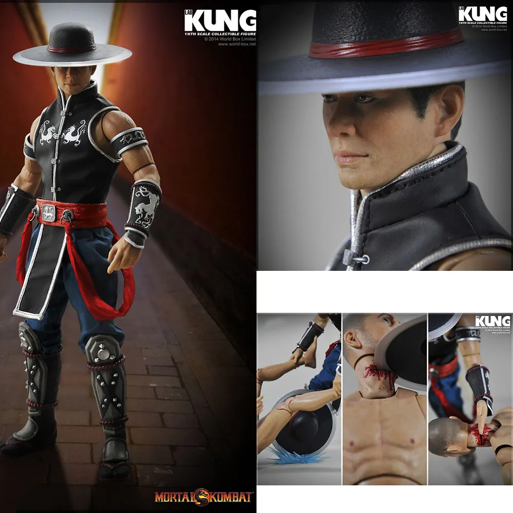 Коллекционная модель экшн фигурки в масштабе 1/6 для мужчин серия Mortal Kombat кунг Лао