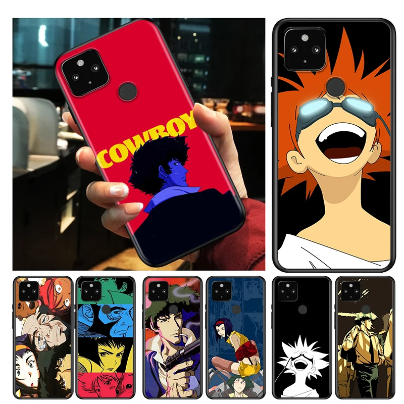 

Cowboy Bebop Shockproof Cover for Google Pixel 5 4 5A 4A XL 5G Black Phone Case Shell Soft Fundas Coque Capa