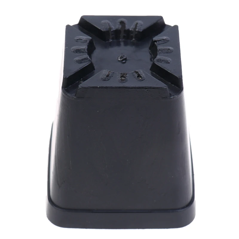 

10pcs Black Color Flower Pots Planters Pot Trays Plastic Pots Creative Small Square Pots For Succulent Plants 5 SIZE