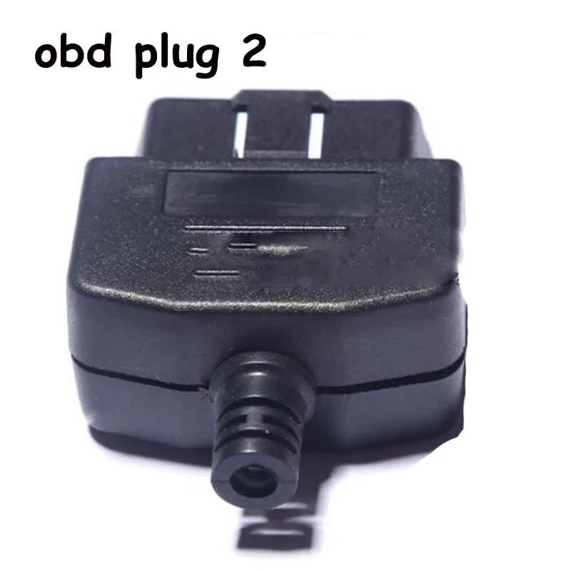 OBD2 16Pin Мужской разъем адаптера OBD OBDII EOBD (система бортовой диагностики J1962 адаптер