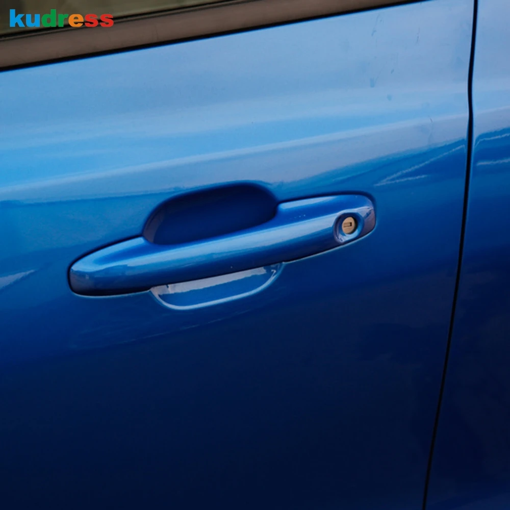 Стильная боковая крышка ручки двери для Ford Focus 2019 2020 из углеродного волокна