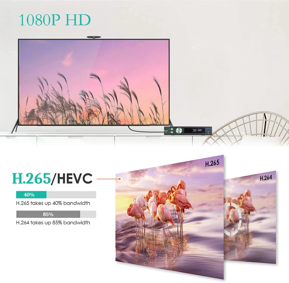 GTMEDIA V8 Turbo DVB-S2X/T2/C приемник спутникового ТВ 1080P цифровой декодер тюнер M3U H.265 HEVC 10