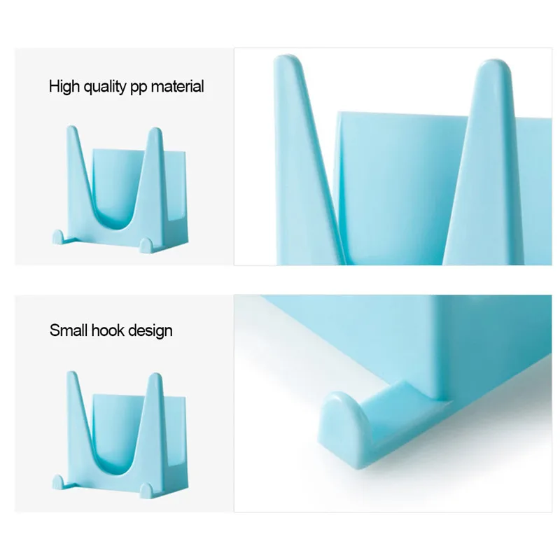 Настенный Пластик Кухня горшок набор посуды стеклянная крышка чехла присоски