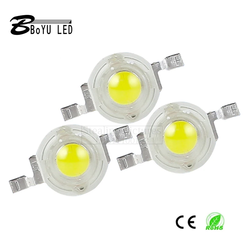 Гарантия качества высокой мощности Светодиодный 1 3 5W холодный белый чип флеш