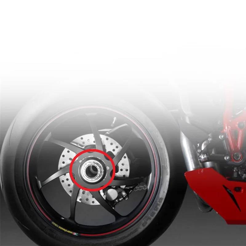 Для Ducati Monster 1200 титановая гайка заднего колеса с зажимом Panigale 1199 1299 Diavel |