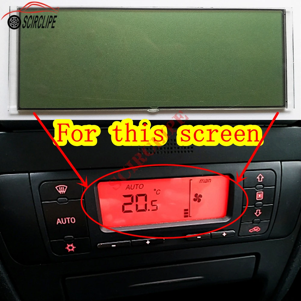 Автомобильный блок ACC ЖК-дисплей монитор контроля климата ремонт пикселей