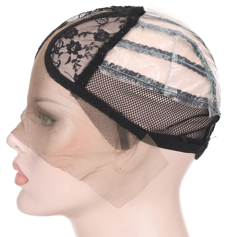 1Pcs Wig Net Cap Weaving Caps Ventilated With Combs Hair Clip Making Accessories Dome Mesh Tools |